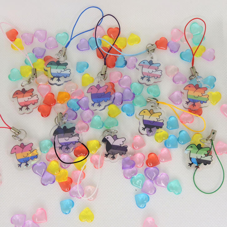 PRide Corvids 2.0 Charms